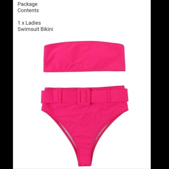 ♥︎Hot Pink Bikini♥︎ - Picture 3 of 12